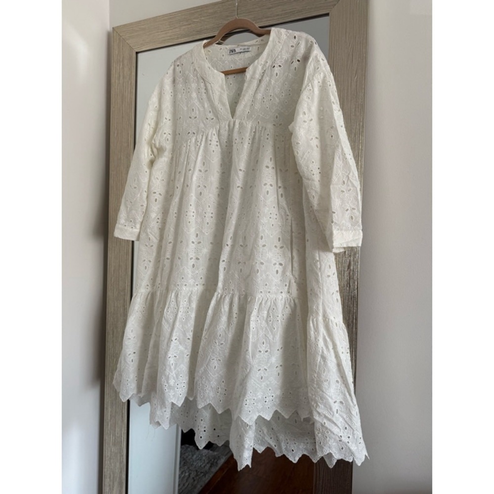 Zara Eyelet Dress